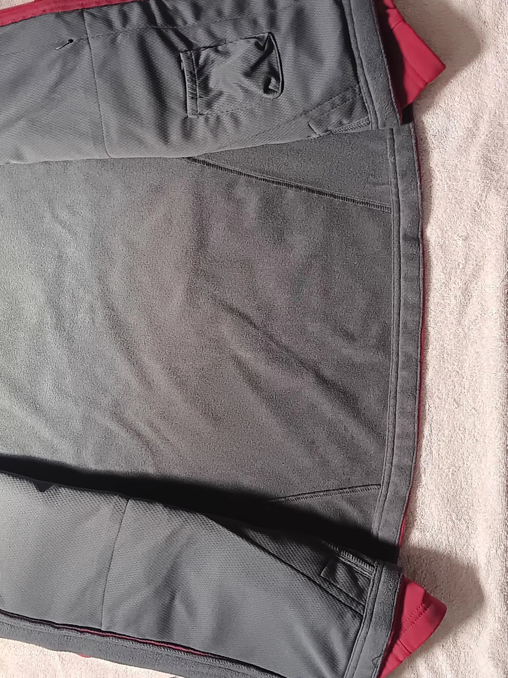 Lands' End Girls Bright Pink Softshell Jacket with Chest Pocket - Picture 2 of 4